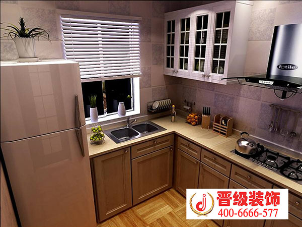 布局精致实用的小户型厨房：功能齐全，让烹饪氛围更加舒适(图2)